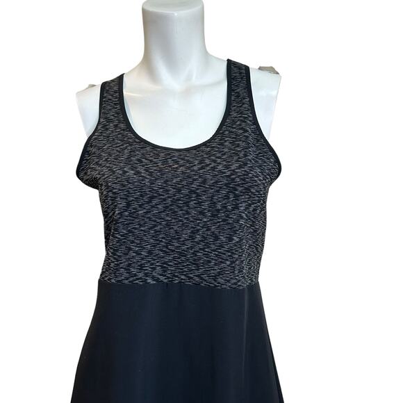 Smartwool Black & Gray Willow Lake Wool Blend Dress sz M - Picture 3 of 11